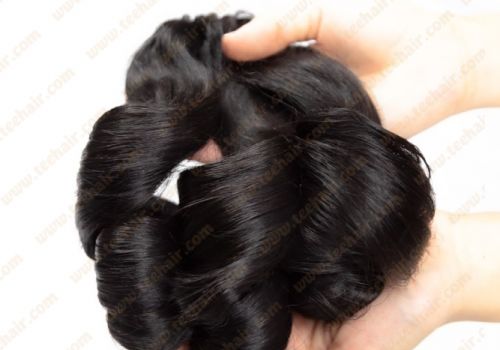Wavy Weft Human Hair Extensions