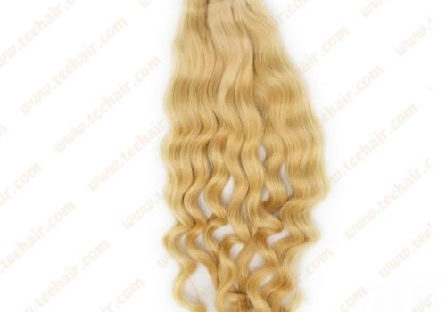 Wavy Weft Human Hair Extensions